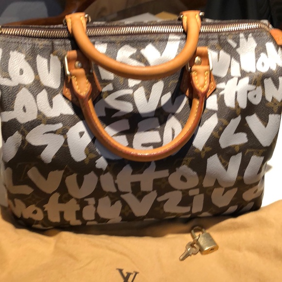 Handbags - Louis Vuitton Stephen Sprouse Grafitti Speedy bag